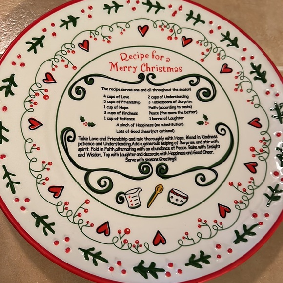 VTG Christmas Plater - Picture 3 of 6